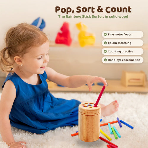 The Rainbow Stick Sorter